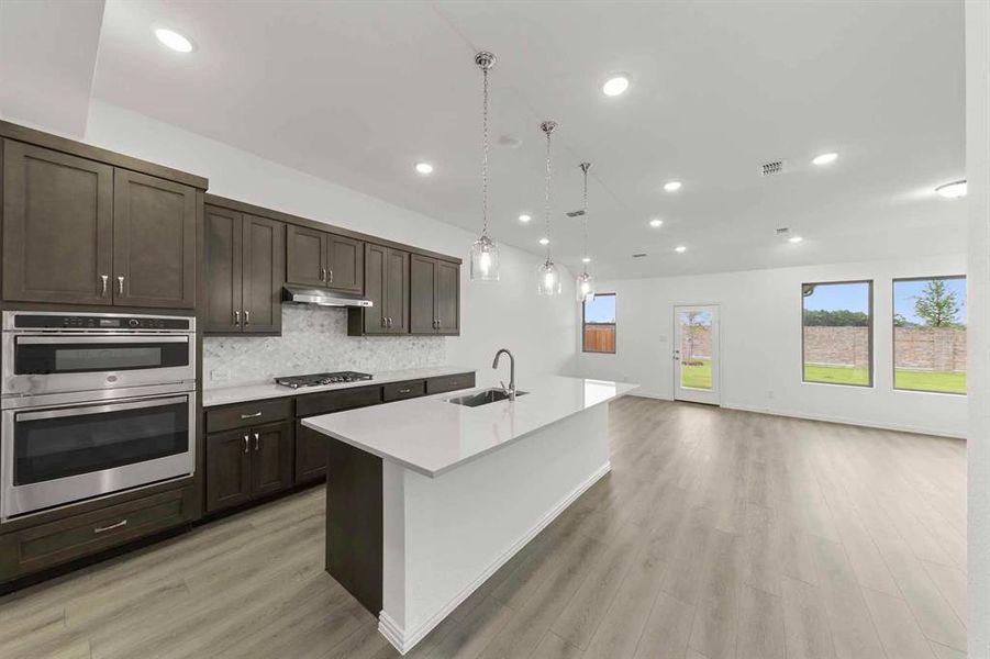 Furnished interior view inside a new home in Meadow Park, Melissa (Image 6). Furnished interior view inside a new home in Meadow Park, Melissa (Image 6).