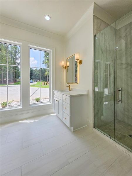 Furnished interior view inside a new home in , Winder (Image 6).