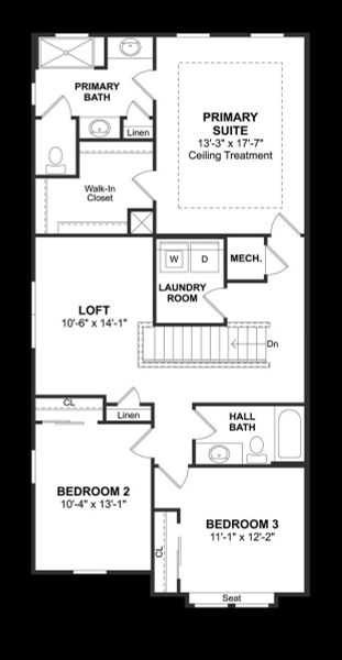 Fullerton II Floorplan - Floor 2 Fullerton II Floorplan - Floor 2