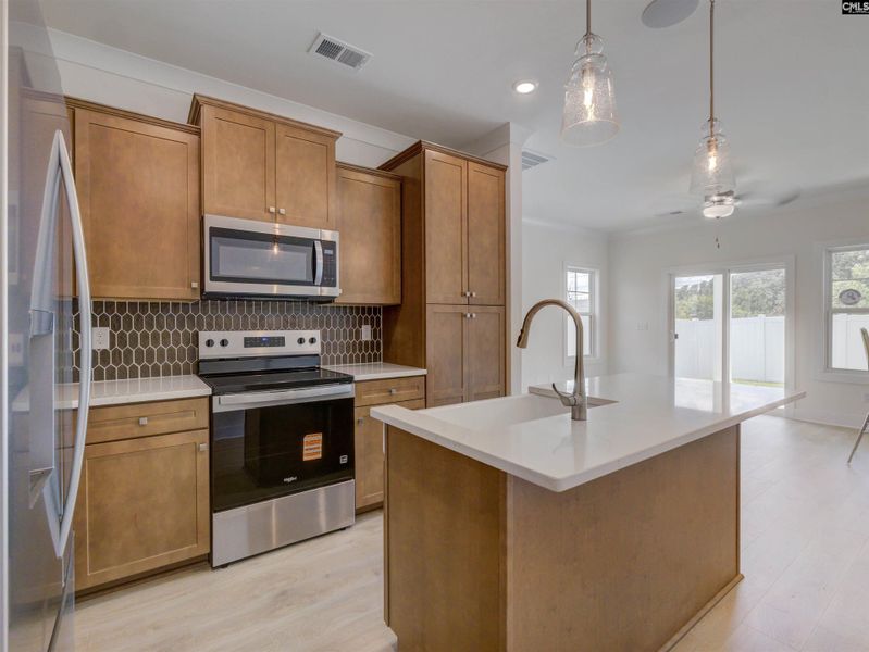 Furnished interior view inside a new home in Walker’s Trail, Lexington (Image 5).