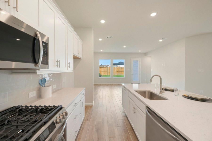Furnished interior view inside a new home in Jubilee - Reserve Collection, Hockley (Image 5).