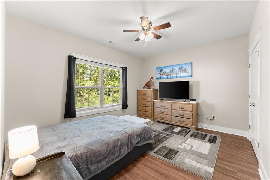 Furnished interior view inside a new home in , Cleveland (Image 10).