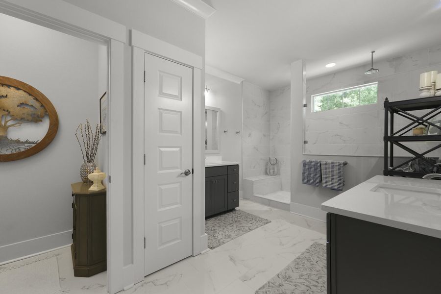 Furnished interior view inside a new home in , Mount Pleasant (Image 27).