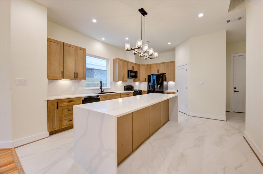Furnished interior view inside a new home in , Houston (Image 6).
