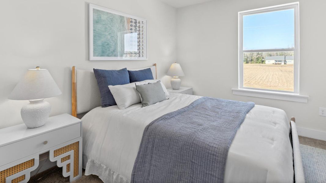 Furnished interior view inside a new home in Waterside Townhomes, Surf City (Image 30).