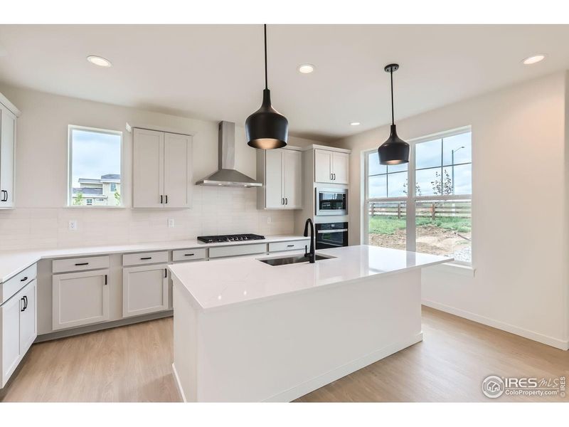 Furnished interior view inside a new home in Barefoot Lakes, Longmont (Image 8).
