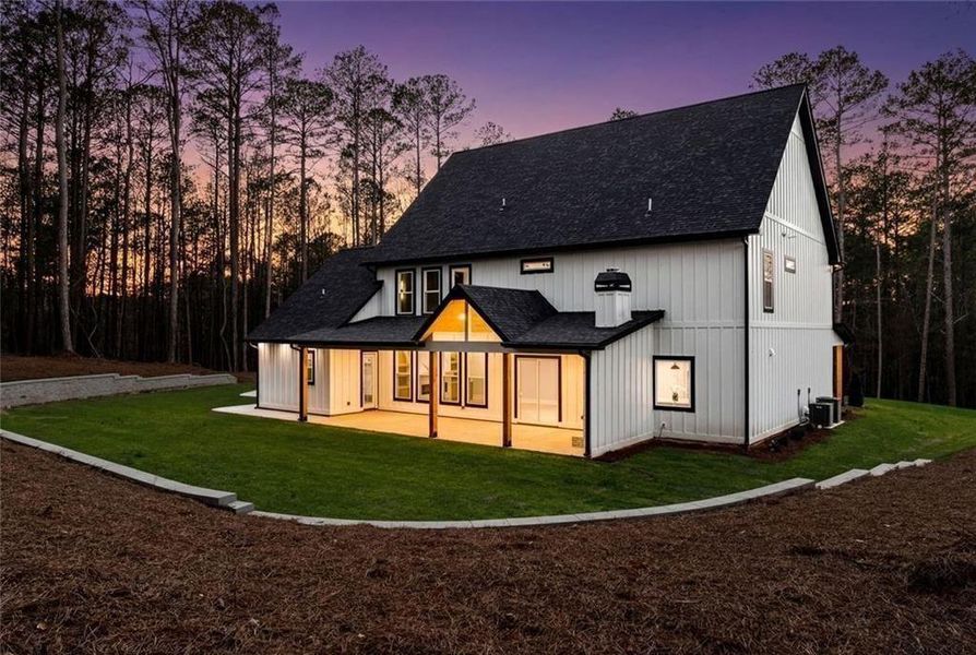 Exterior details and patio area of a home in , Winder (Image 40).