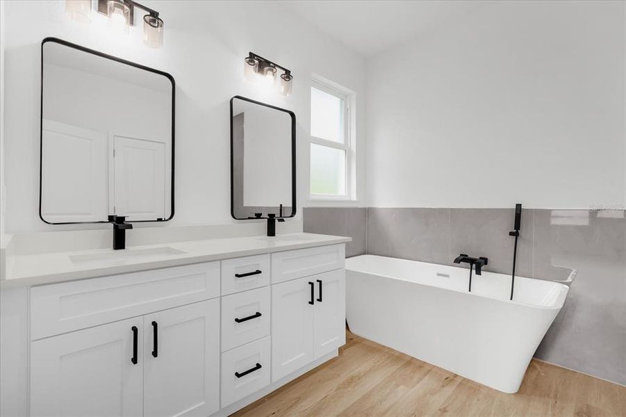 Furnished interior view inside a new home in , Ocala (Image 8).