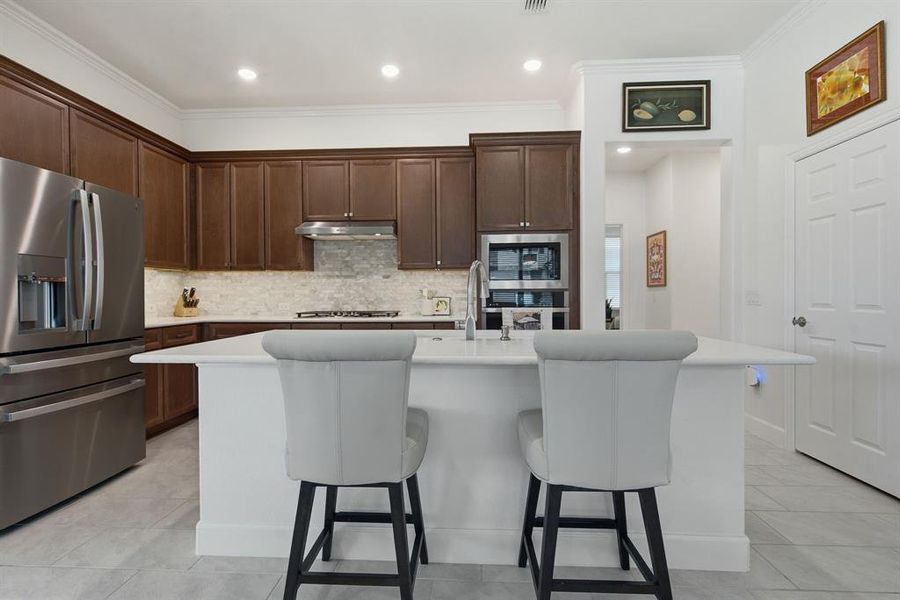 Furnished interior view inside a new home in , Denton (Image 28).