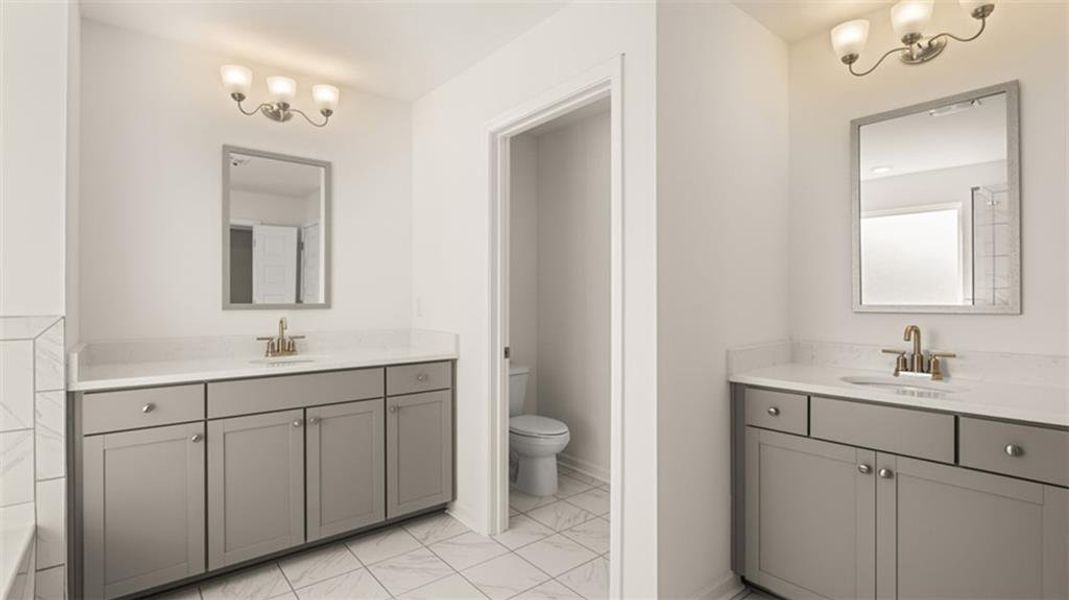 Furnished interior view inside a new home in Westland, Bogart (Image 16).