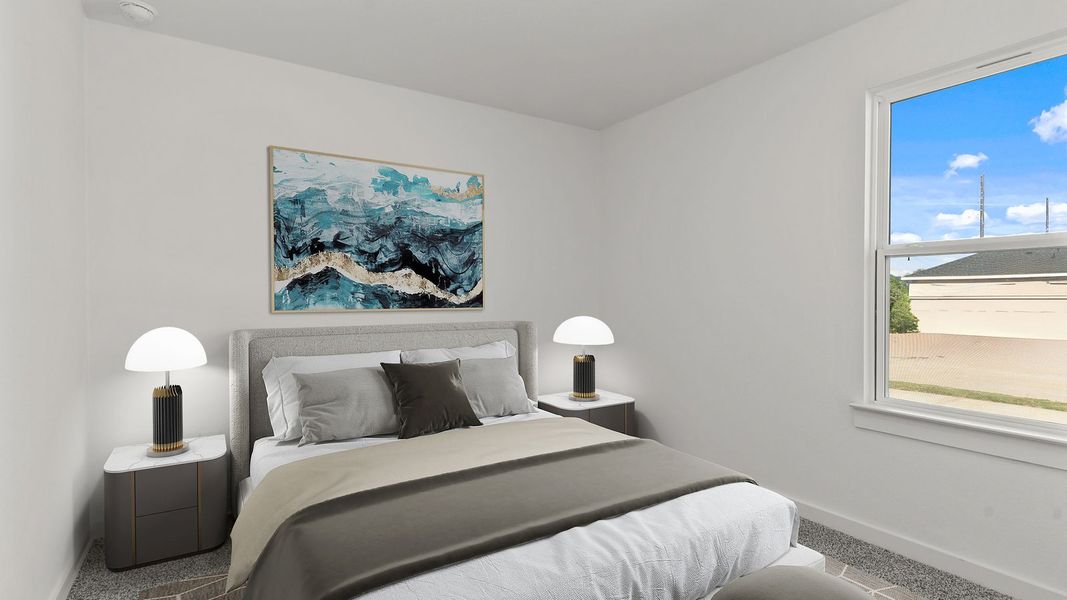 Furnished interior view inside a new home in Sorrento, Richmond (Image 9).