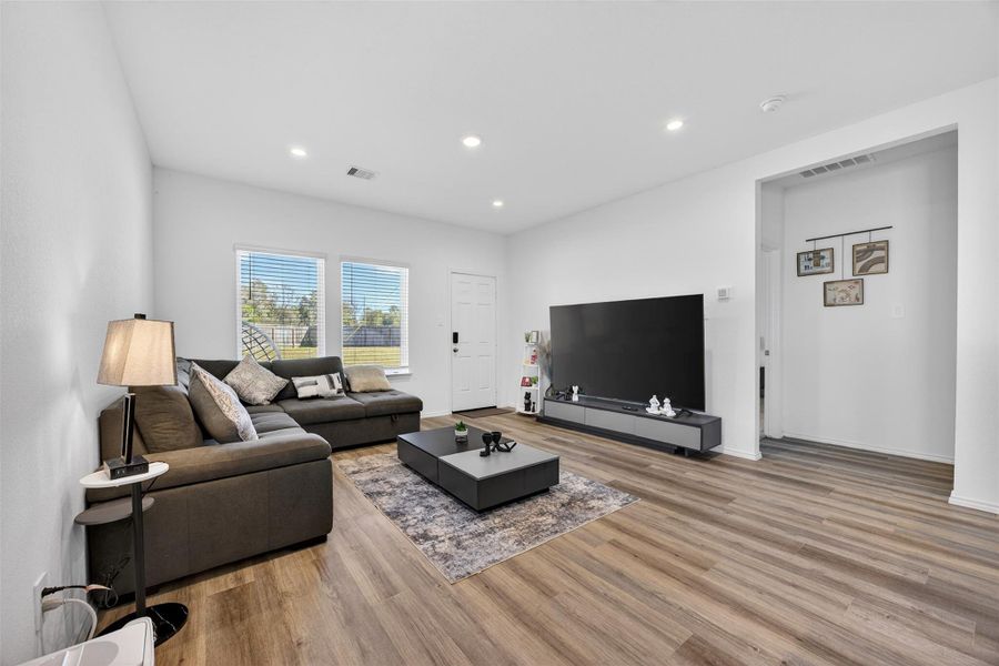 Furnished interior view inside a new home in , Houston (Image 15).