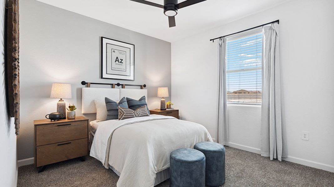 Furnished interior view inside a new home in Entrada Del Oro, Gold Canyon (Image 13). Furnished interior view inside a new home in Entrada Del Oro, Gold Canyon (Image 13).