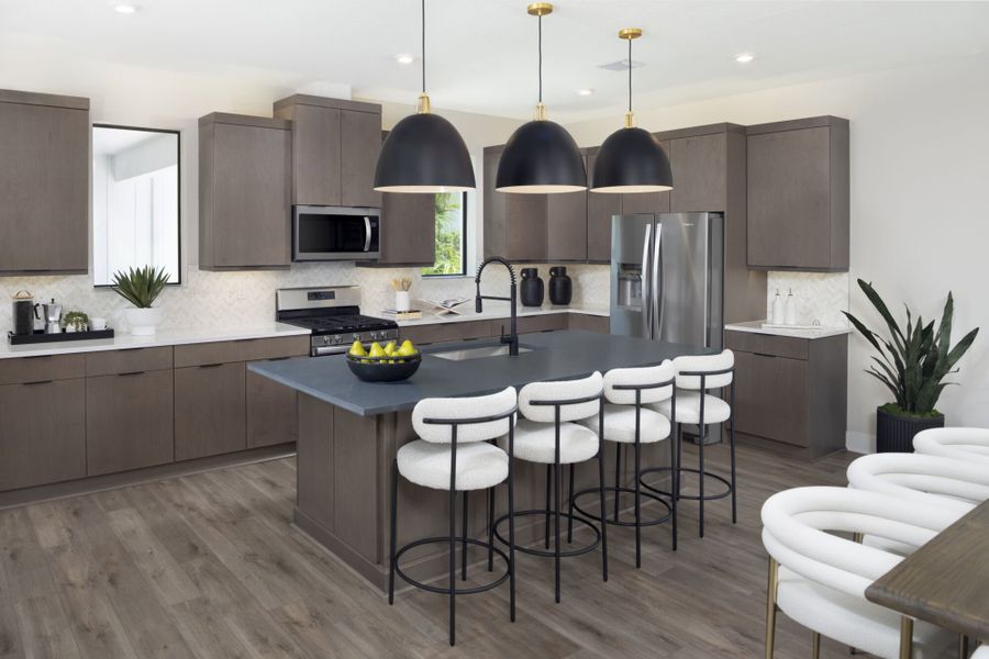 Representative furnished interior of a home built from the Gloriosa by Mattamy Homes in Newfield, Palm City (Image 6).