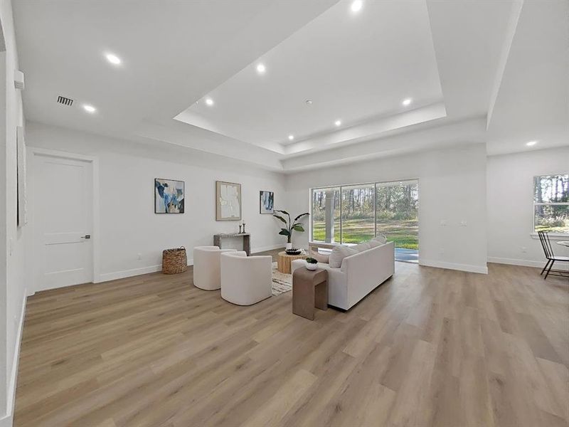 Furnished interior view inside a new home in , Brooksville (Image 35).