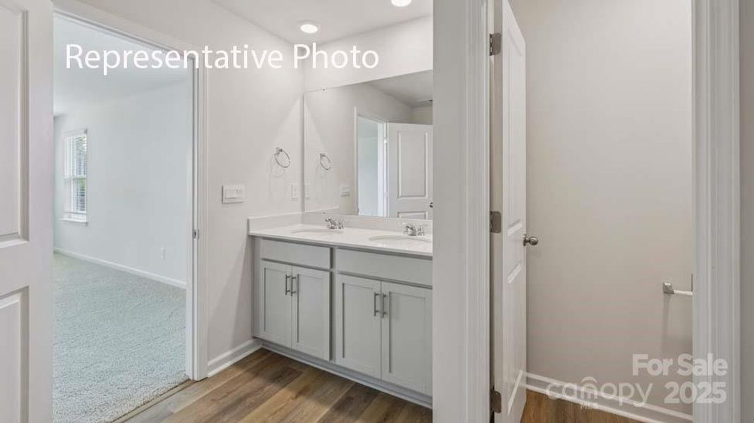 Furnished interior view inside a new home in Nolen Farm, Gastonia (Image 11).