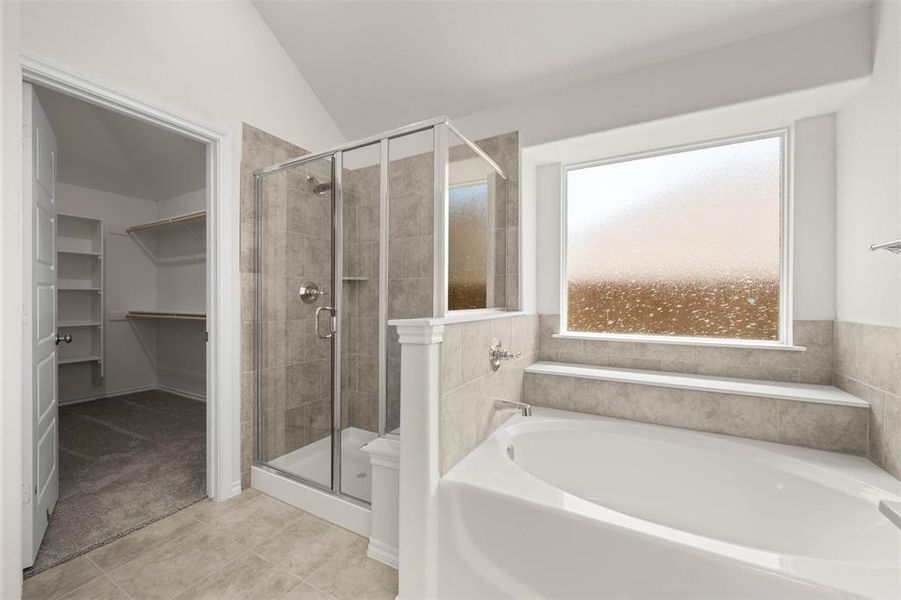 Furnished interior view inside a new home in Summer Crest, Fort Worth (Image 12).