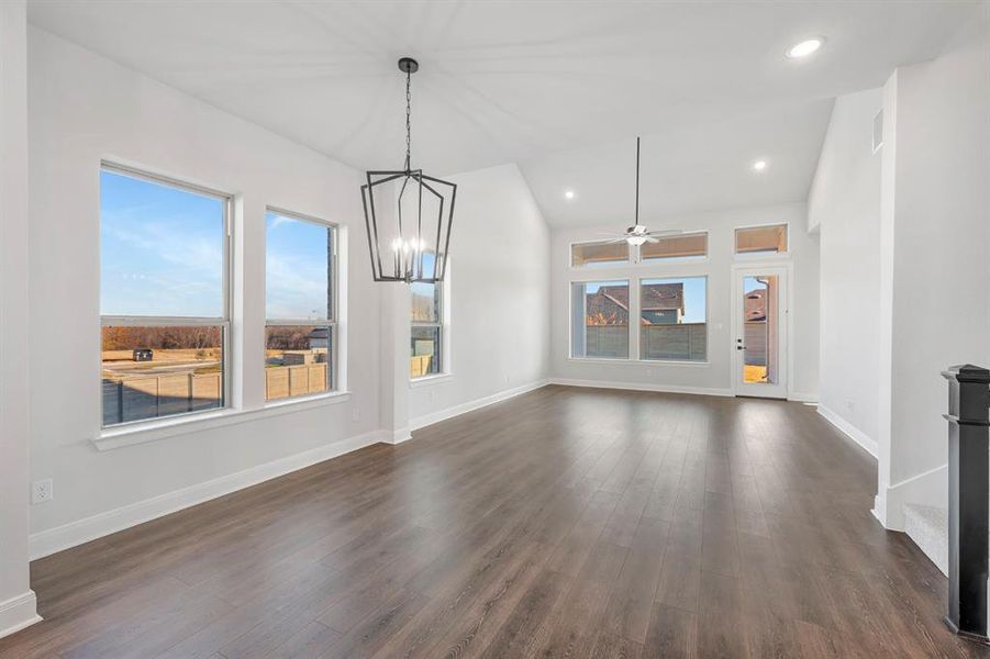 Spacious, unfurnished interior of a new home in Treeline, Justin (Image 26).