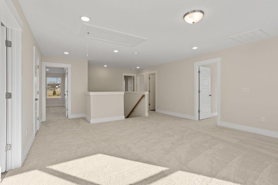 Spacious, unfurnished interior of a new home in Founders Club, Moore (Image 21). Spacious, unfurnished interior of a new home in Founders Club, Moore (Image 21).