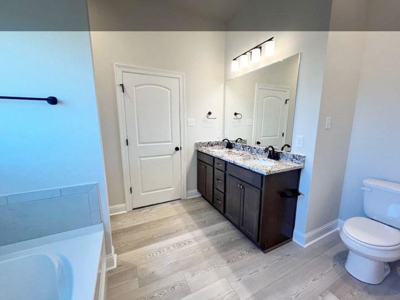 Furnished interior view inside a new home in Orange Gardens, Orange (Image 9).