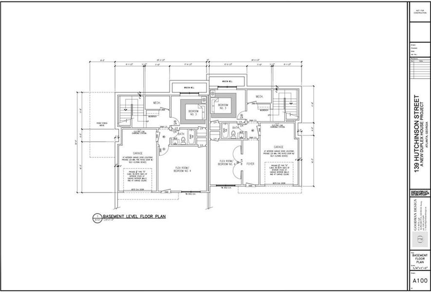 2D floor plan layout of this home in , Atlanta, GA (Image 4).