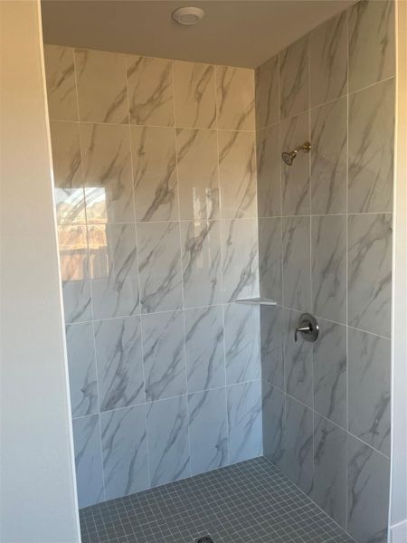 Walk-in Shower in Primary Bath