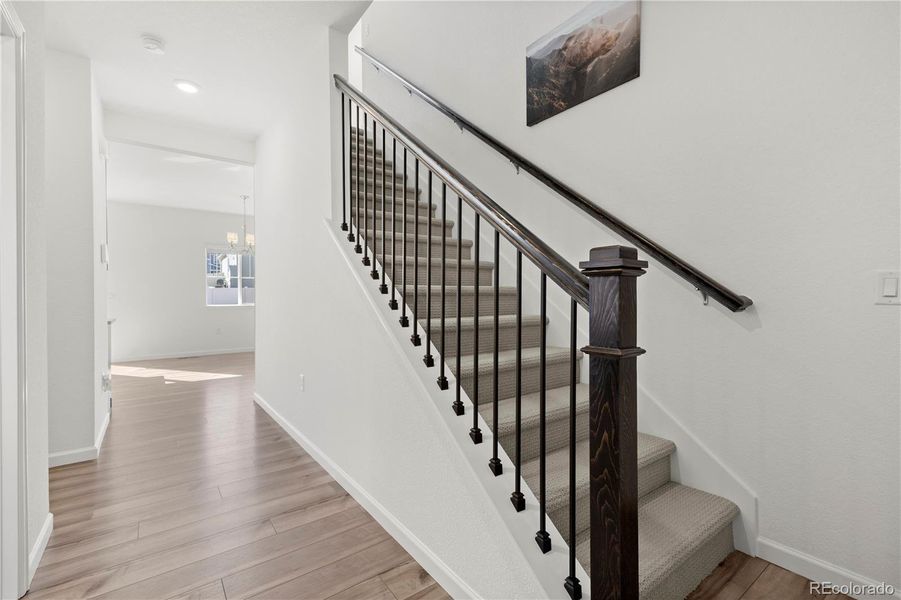 Spacious, unfurnished interior of a new home in Anthology North, Parker (Image 23).