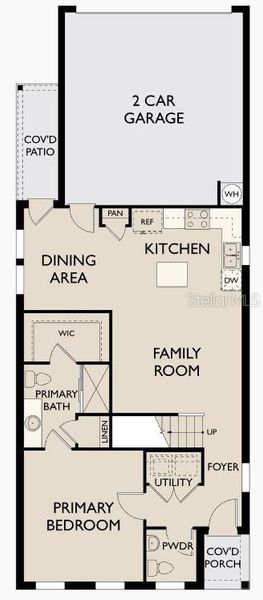 2D floor plan layout of this home in , Kissimmee, FL (Image 2). 2D floor plan layout of this home in , Kissimmee, FL (Image 2).
