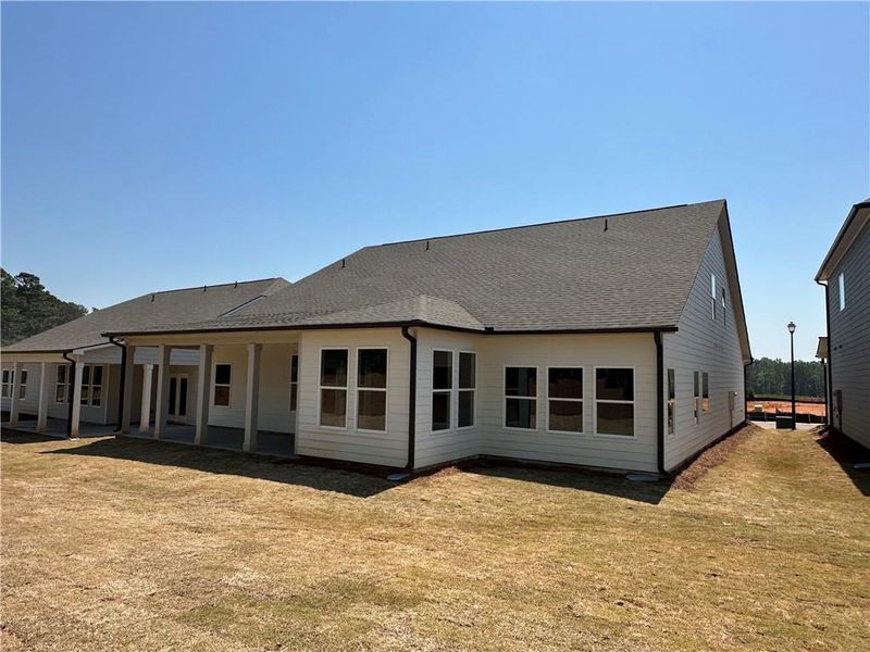 Front exterior of a new home in Summerlin, Winder, GA, highlighting curb appeal (Image 30).