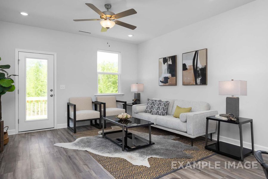 Representative furnished interior of a home built from the The Carter A by Davidson Homes LLC in Villas at Carpenter Woods, Durham (Image 10). Representative furnished interior of a home built from the The Carter A by Davidson Homes LLC in Villas at Carpenter Woods, Durham (Image 10).