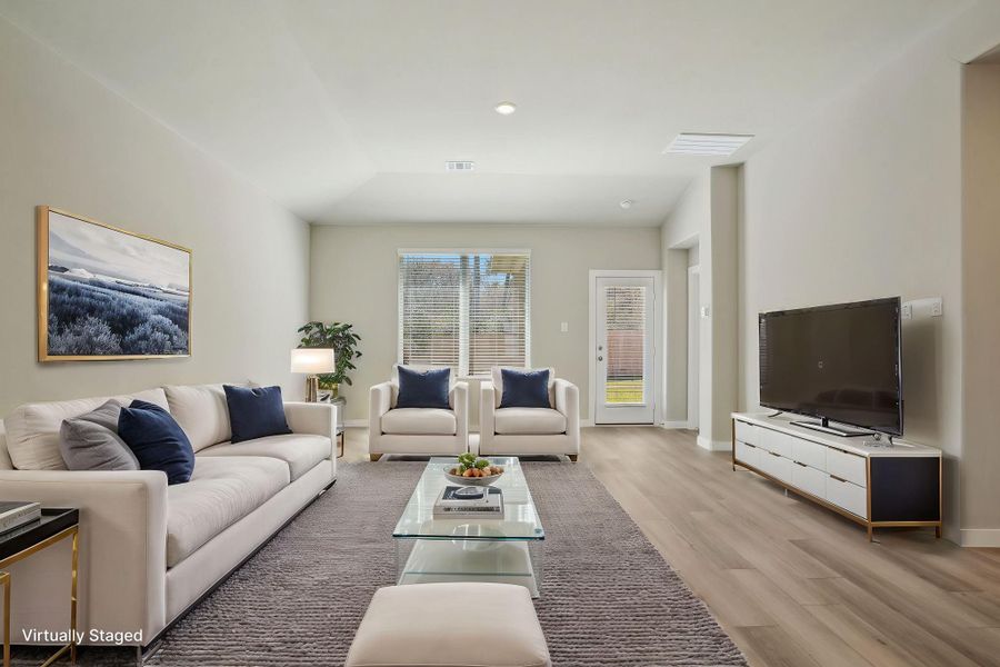 Photo is not of the actual home but is an inspirational photo of builder's model home and may depict options, furnishings, and/or decorator features that are not included.