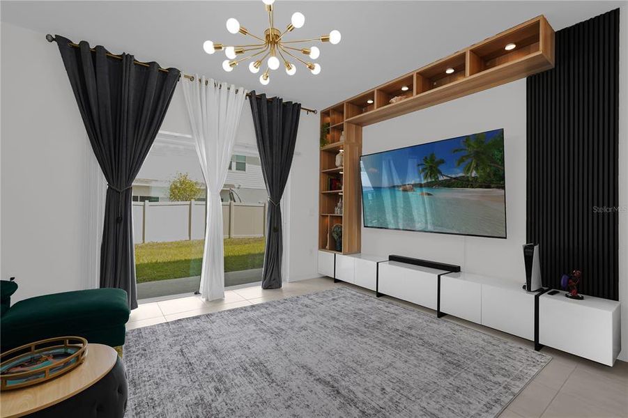 Furnished interior view inside a new home in , Kissimmee (Image 6).
