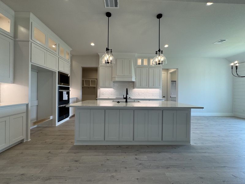 Furnished interior view inside a new home in Coyote Crossing, Godley (Image 3).