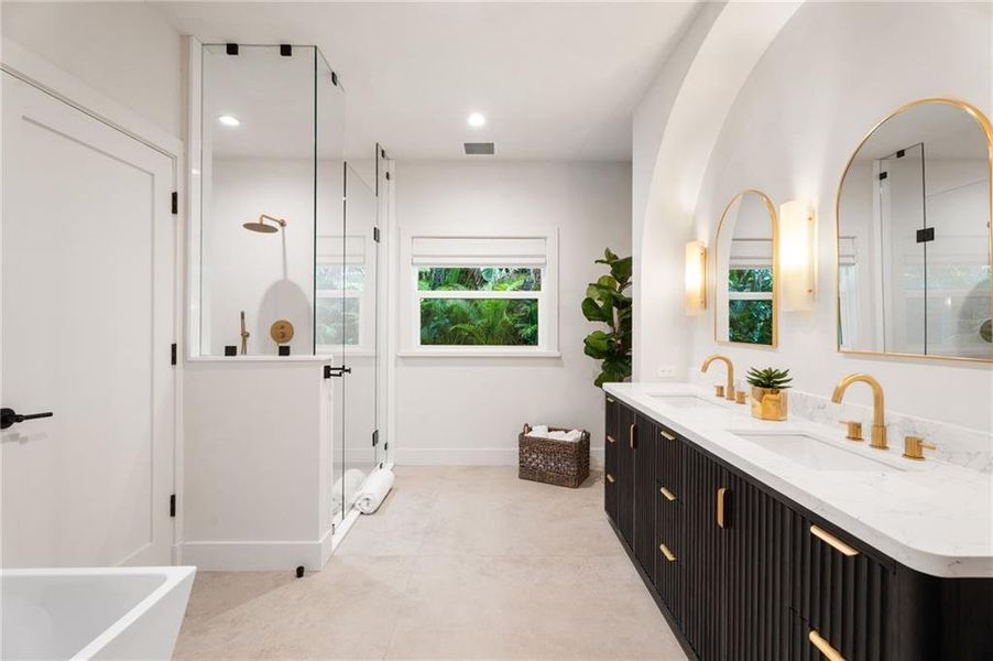 Furnished interior view inside a new home in , Vero Beach (Image 24).