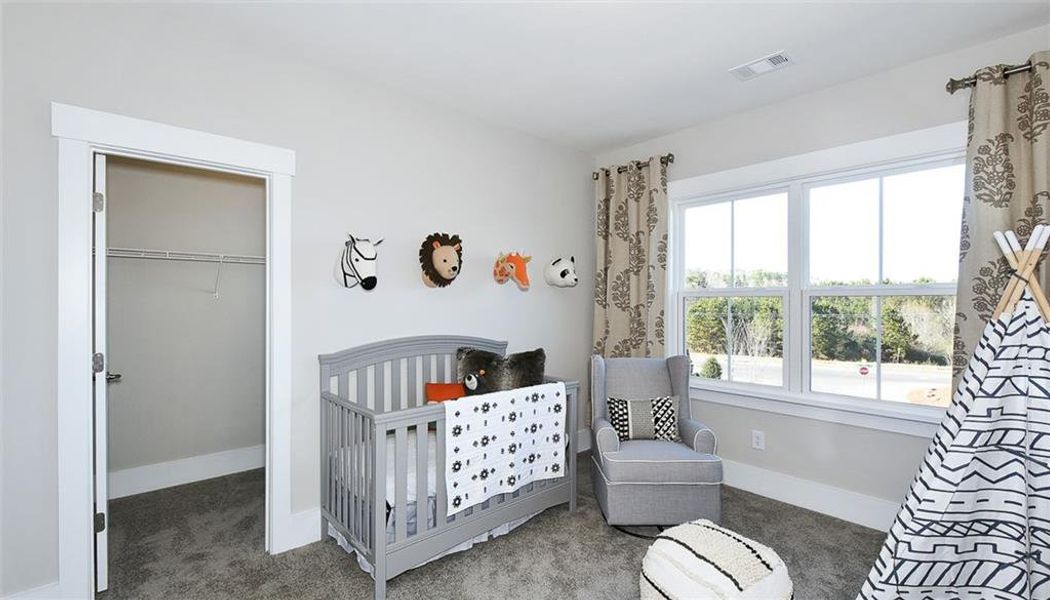 Furnished interior view inside a new home in Traditions of Braselton, Jefferson (Image 12).