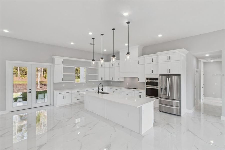 Furnished interior view inside a new home in , Eustis (Image 12).