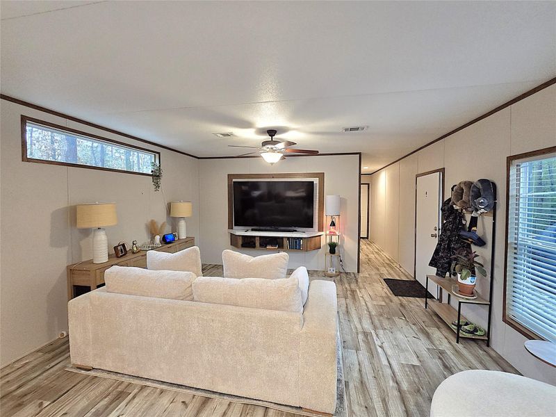 Furnished interior view inside a new home in , Coldspring (Image 7).