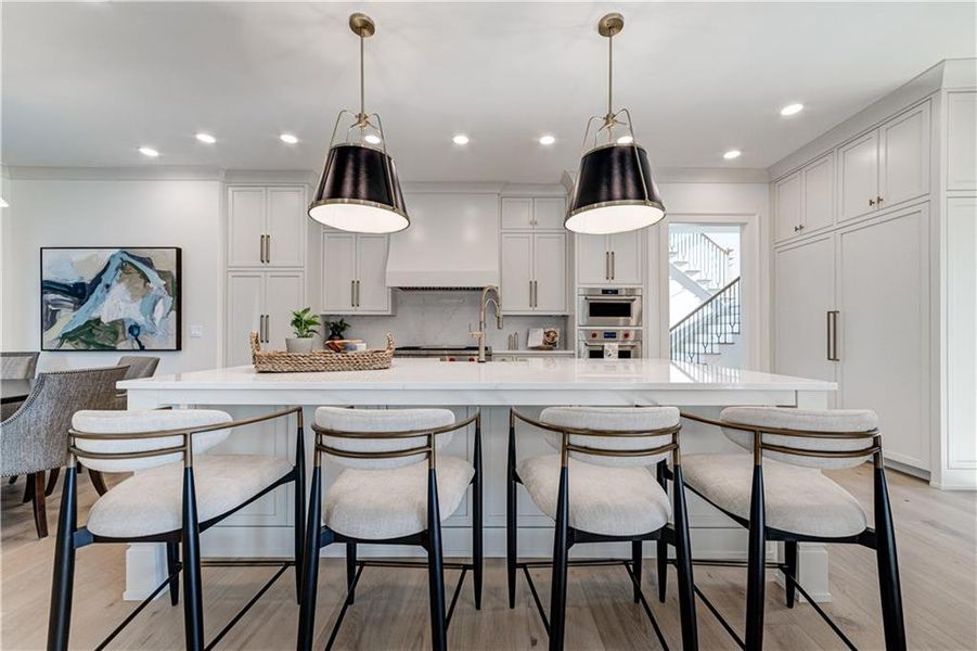 Furnished interior view inside a new home in , Cumming (Image 36).