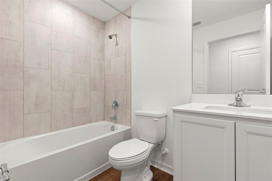 Furnished interior view inside a new home in Port Charlotte, North Port (Image 7). Furnished interior view inside a new home in Port Charlotte, North Port (Image 7).