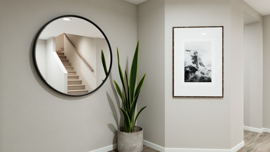 Representative furnished interior of a home built from the The Cortona by Legend Homes in Hunters Ranch, San Antonio (Image 5).