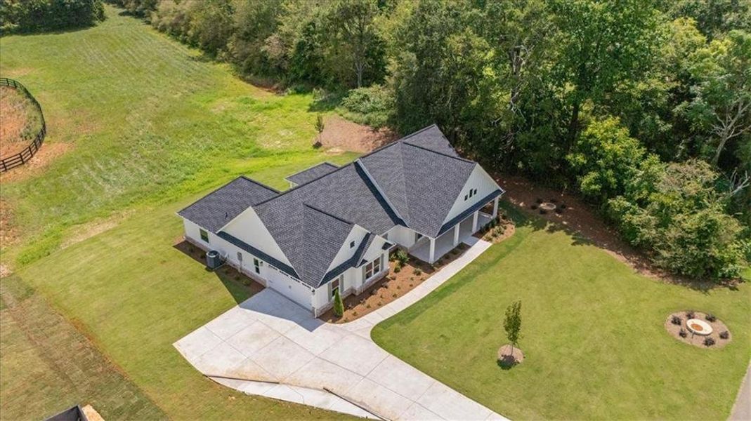 Front exterior of a new home in , Cumming, GA, highlighting curb appeal (Image 31).