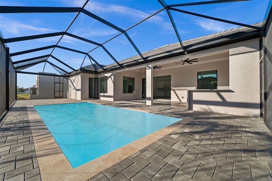 Exterior details and patio area of a home in , Cape Coral (Image 3).