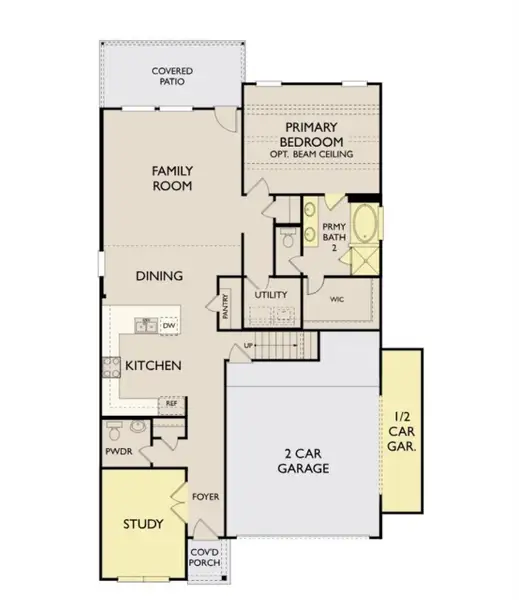 2D floor plan layout of this home in Cedar Pointe, Crosby, TX (Image 3). 2D floor plan layout of this home in Cedar Pointe, Crosby, TX (Image 3).