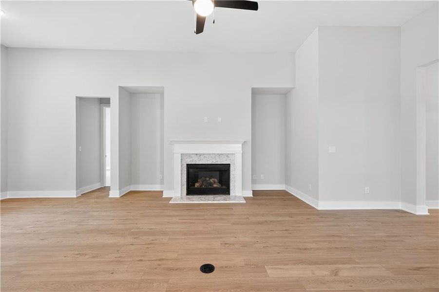 Spacious, unfurnished interior of a new home in , Gainesville (Image 34).