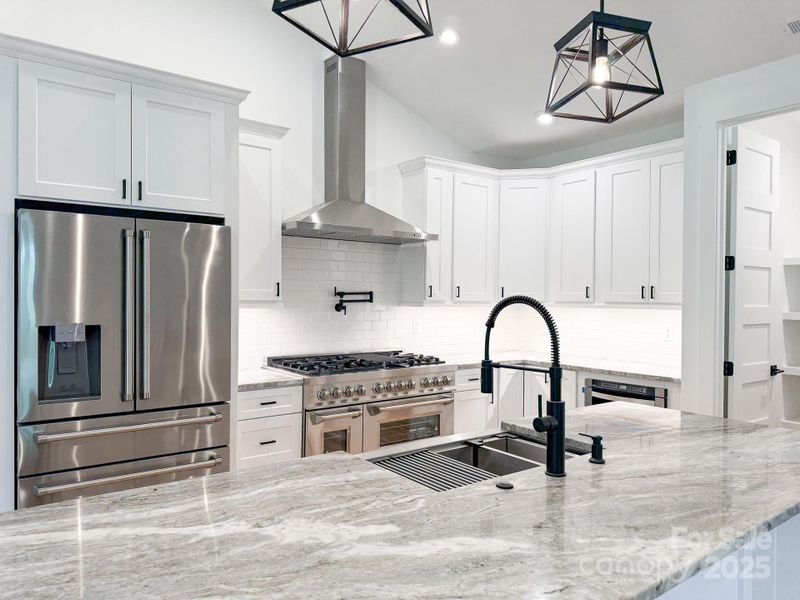 Furnished interior view inside a new home in , Mills River (Image 13).