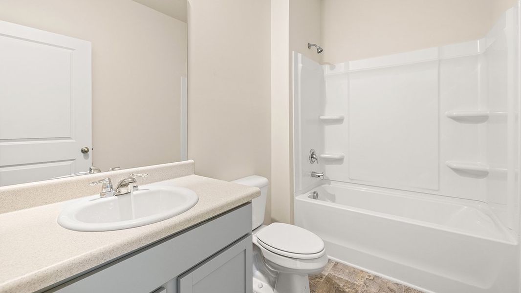 Furnished interior view inside a new home in Highland Hills, Graniteville (Image 9).