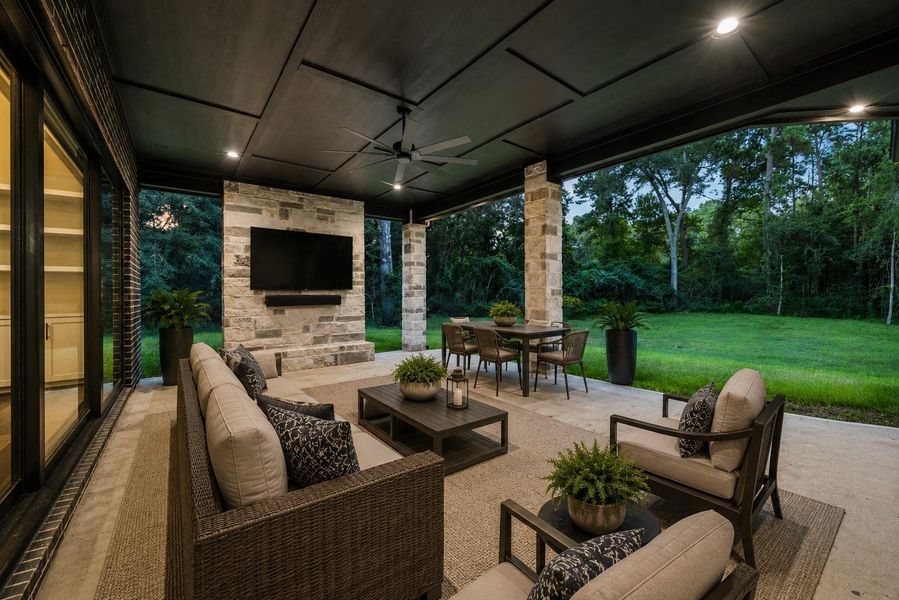 Some images have been virtually staged to illustrate the property's potential use and design possibilities. Furniture, décor, and the mounted television shown in select photographs are computer-generated and do not represent the current condition of the property.