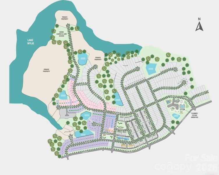 The Coves on Lake Wylie Site Map