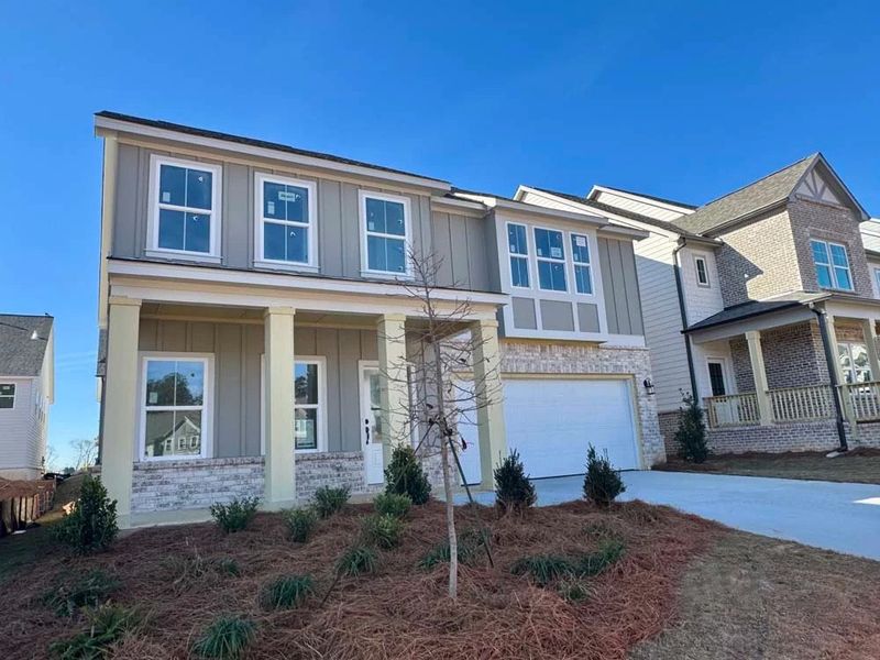 Front Exterior Construction Progress