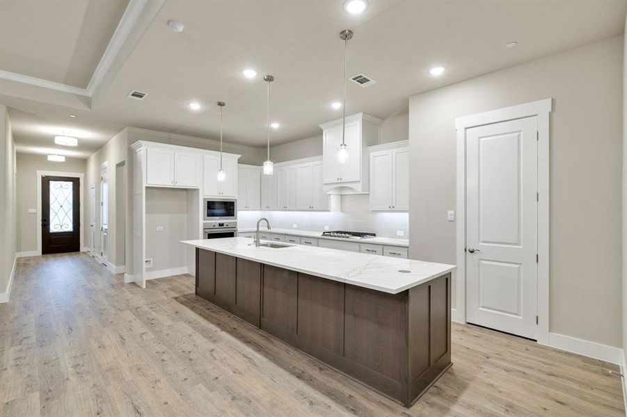 Furnished interior view inside a new home in , Prosper (Image 12). Furnished interior view inside a new home in , Prosper (Image 12).